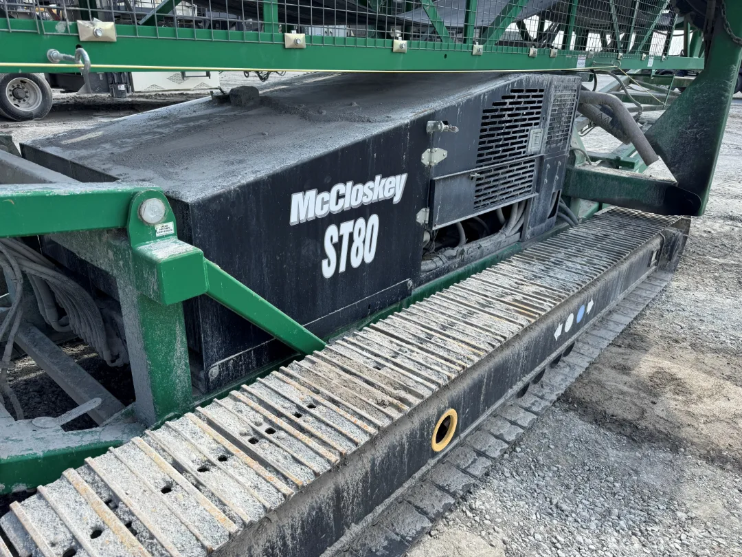 Heavy equipment, before cleaning